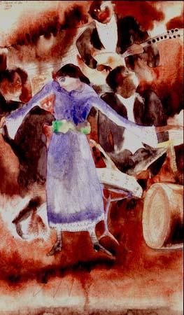 Charles Demuth The Jazz Singer France oil painting art